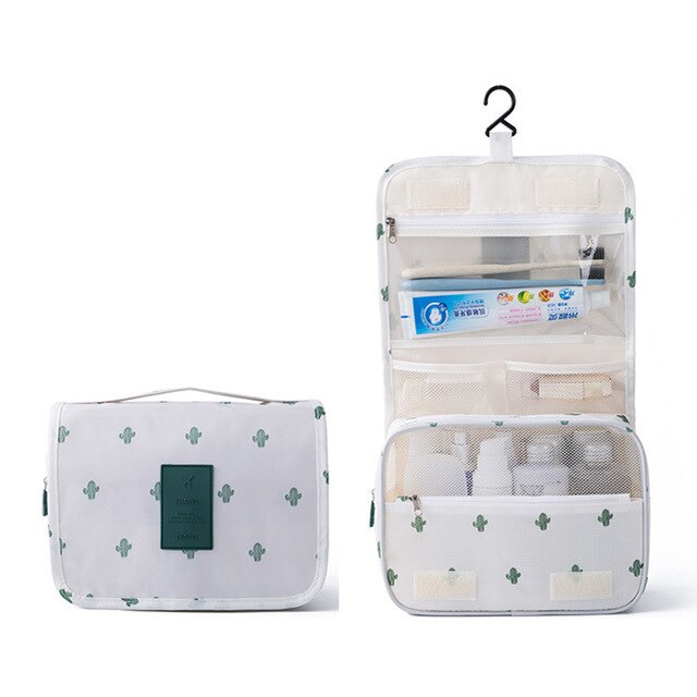 Multi-Function Travel Cosmetic Bag Waterproof Toiletries Storage Bag Cosmetics Storage Travel Kit Ladies Beauty Bag: 13