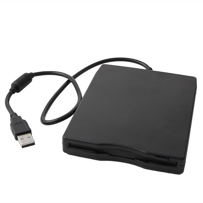 Portable External USB Floppy Disk Drive 1.44Mb 3.5" External Diskette FDD For Desktops and Laptops