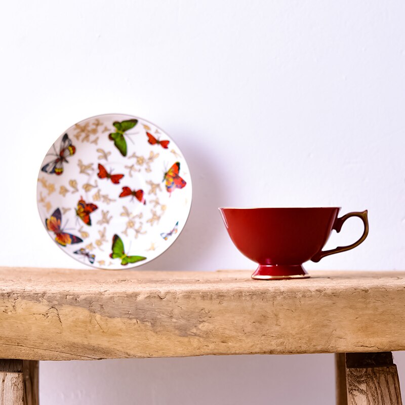 Juego De Tazas De café De De taza, platillo nórdico De cerámica, Tazas De café reutilizables De viaje, utensilios De cocina BJ50BD