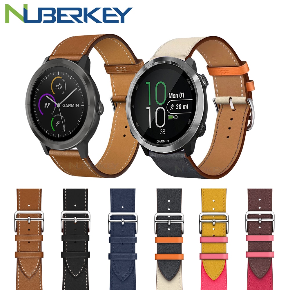 OUTPUTBT Armband 20mm Für Garmin Uhren - Silikon Ersatzarmband Transparent