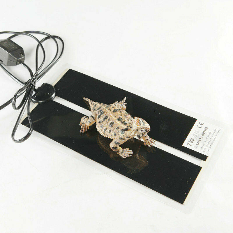 Verwarmingsmat voor reptielenterrarium, verwarmingsmat met thermostaatregelaar, stekker onder aquarium, terrariumverwarming, verwarmingsmat voor huisdieren