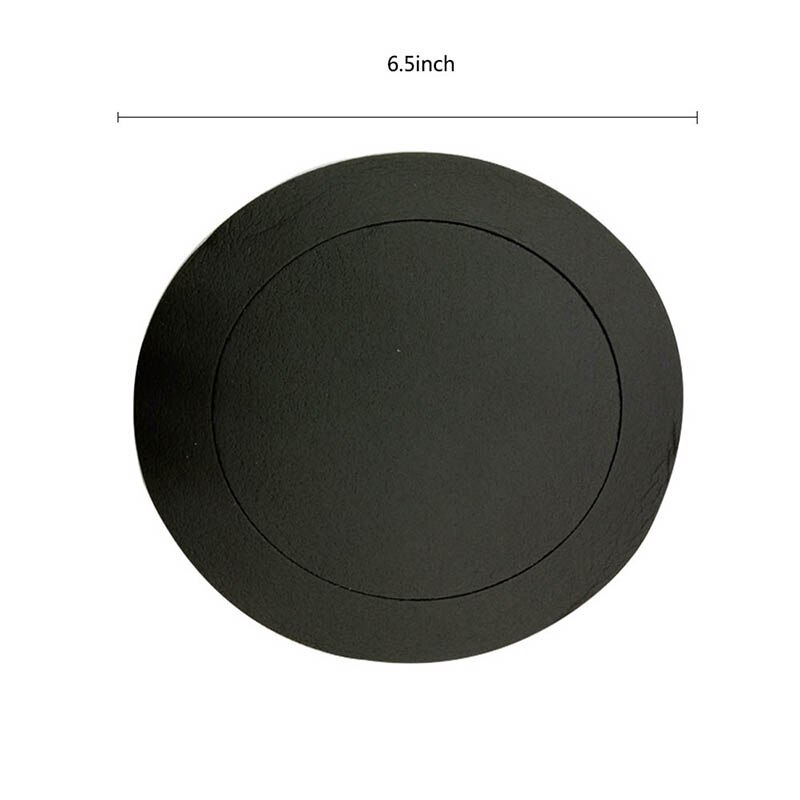 6.5 Inch Car Speaker Ring Bass Door Trim Sound Insulation Cotton Audio Speakers Self Adhesive Soundproof Ring CZ