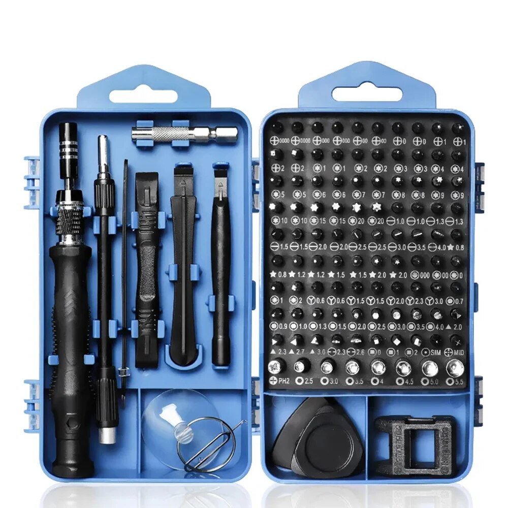 115/117 In 1 Precisie Schroevendraaier Set Magnetische Torx Hex Schroef Driver Bits Professionele Reparatie Gereedschapset Voor Iphone Xiaomi Mac Pc
