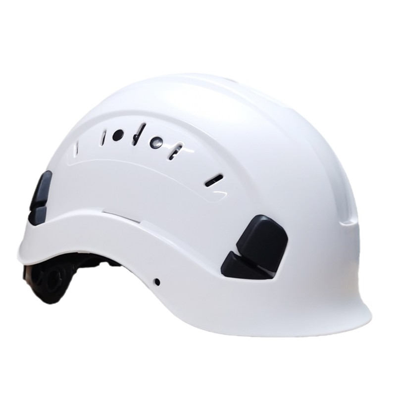 CE Carbon Fiber Safety Helmet for Engineer Construction Industrial Protective Working Rescue Bicycle Motorcycle Helmets Hard Cap: Pure White