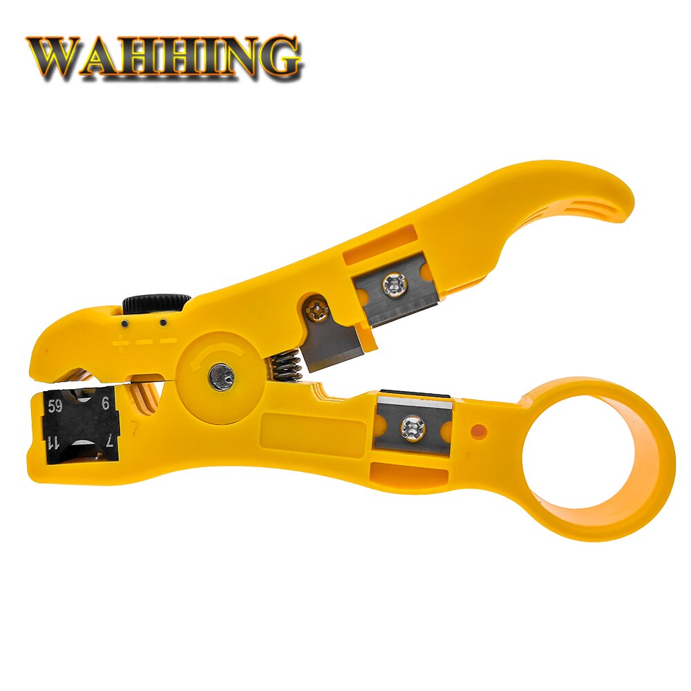 Rj45 ethernet Wire Cable Stripper Electric Stripping Tools rj45 cuting Crimper Pliers for UTP STP RG59 RG6 RG7 RG11 RJ45 HY1531