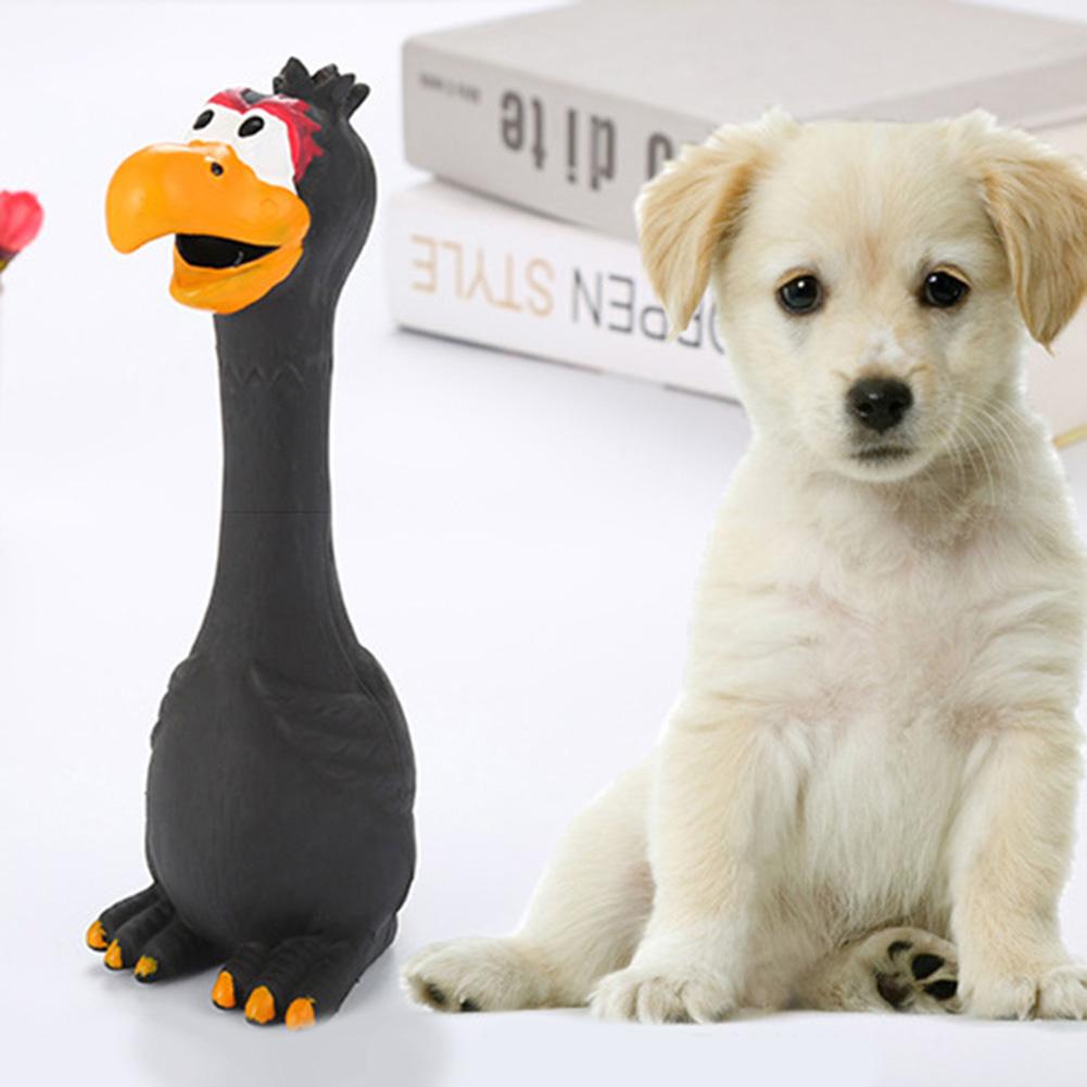 1PC Pet Toy For Dogs Puppy Screaming Rubber Chicken Toy For Dogs Latex Squeak Chew Training Pet Products Pet Sound Chew Toy