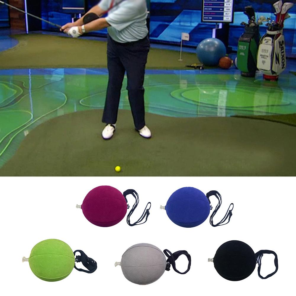 Golf Swing Trainer Bal Met Smart Opblaasbare Helpen Houding Correctie Training Voor Golfers Pvc Smart Impact Bal