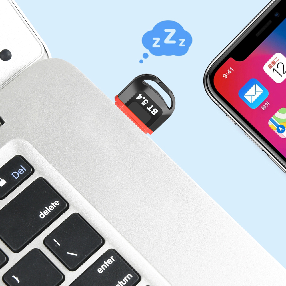 Bluetooth Adapter Voor Pc Usb Bluetooth 5.4 5.1Dongle Bluetooth Ontvanger Voor Luidspreker Draadloze Muis Toetsenbord Audiozender