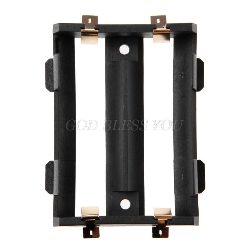 Selbstgebauter batteriebehälter aus 3.7v -bauteilen für 2x 26650 akkus mit 4 pins