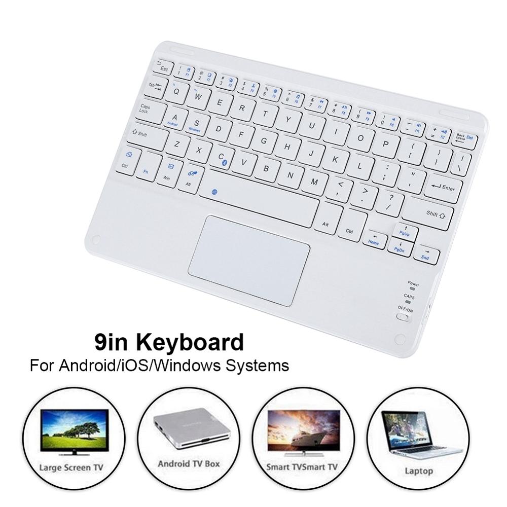 professionelle Ultra-dünne Drahtlose Tastatur Bluetooth 3,0 Tastatur Teclado für Apfel für iPad Serie iOS System