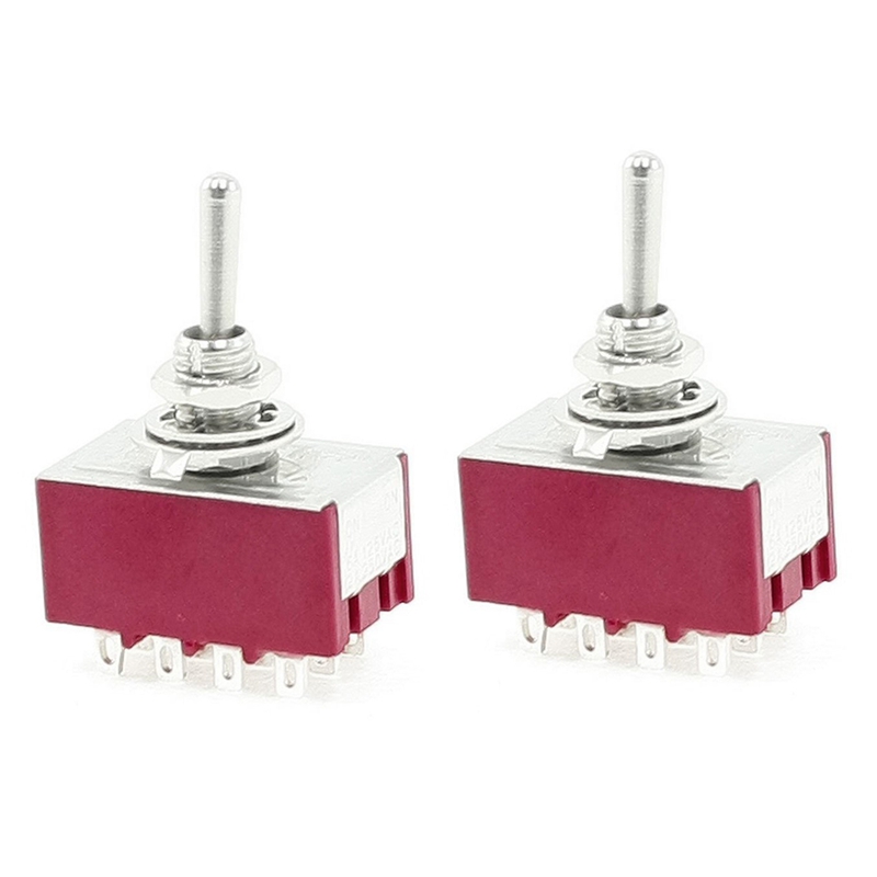 Interruttore A Levetta ON-ON Stabile Da 5 Pezzi A 2 Posizioni 2A/250VAC - Foto 6