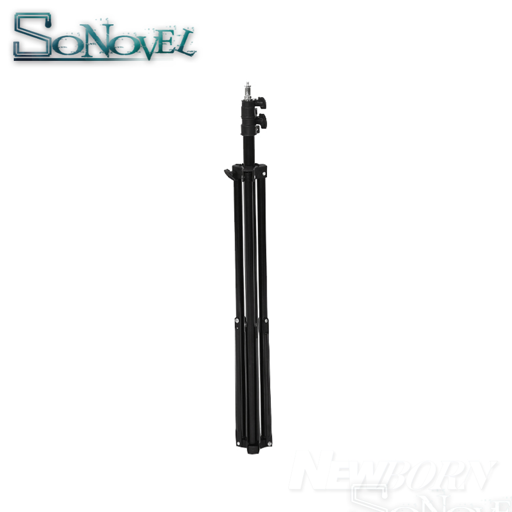 200 cm alliage d'aluminium lumière support 1/4 vis tête photographie support pour Godox Yongnuo Studio flash LED vidéo lumière