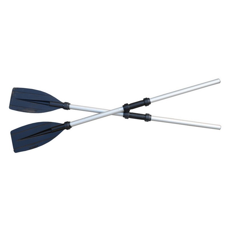 2 uds. Bote desmontable de aluminio reforzado remos remo largo PVC bote inflable canoa tipo Kayak para pesca Paddle Pad