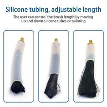TIG WIG-cepillo de limpieza M6/8/10, cubierta de limpieza, limpiador de costura soldada para decapado electrolítico, accesorios de limpieza de soldadura