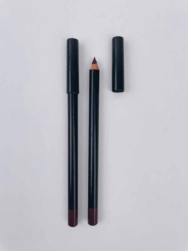 Bivanfe 15 Colors Matte Wood Lipliner Pencil Waterproof Long Lasting Vegan Lip Liner Pen Makeup Tool: 14
