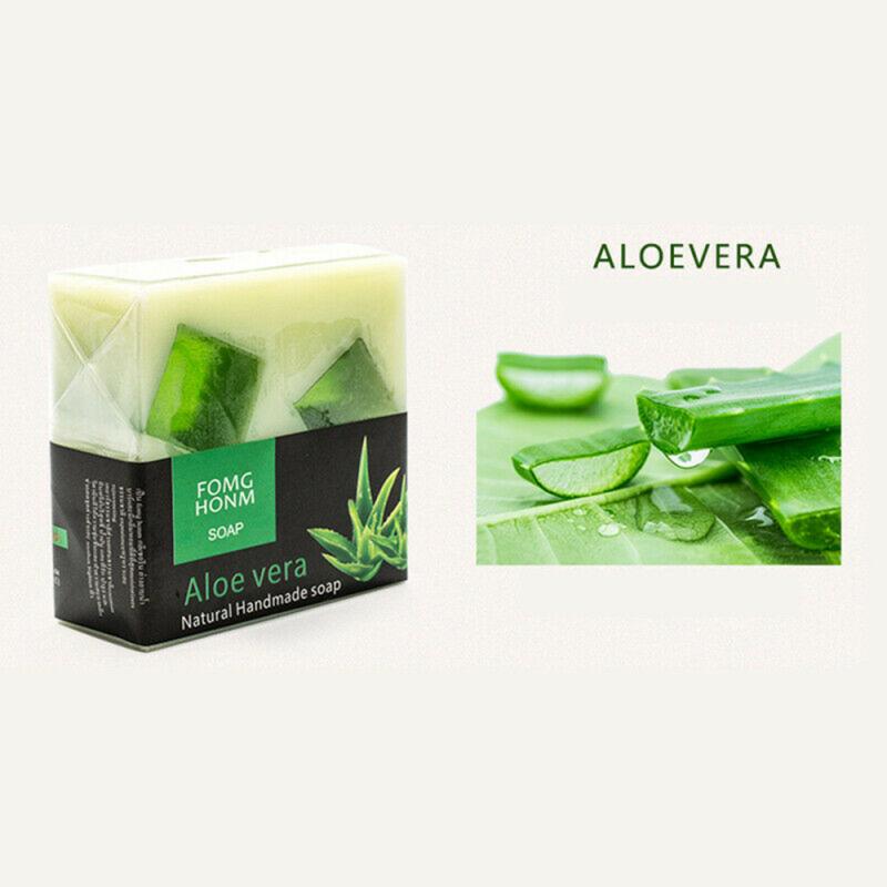 Jabón de frutas naturales tailandés, hecho a mano jabón de manos, barra de baño hidratante de carbón, exfoliante, para limpieza de manos, TSLM1