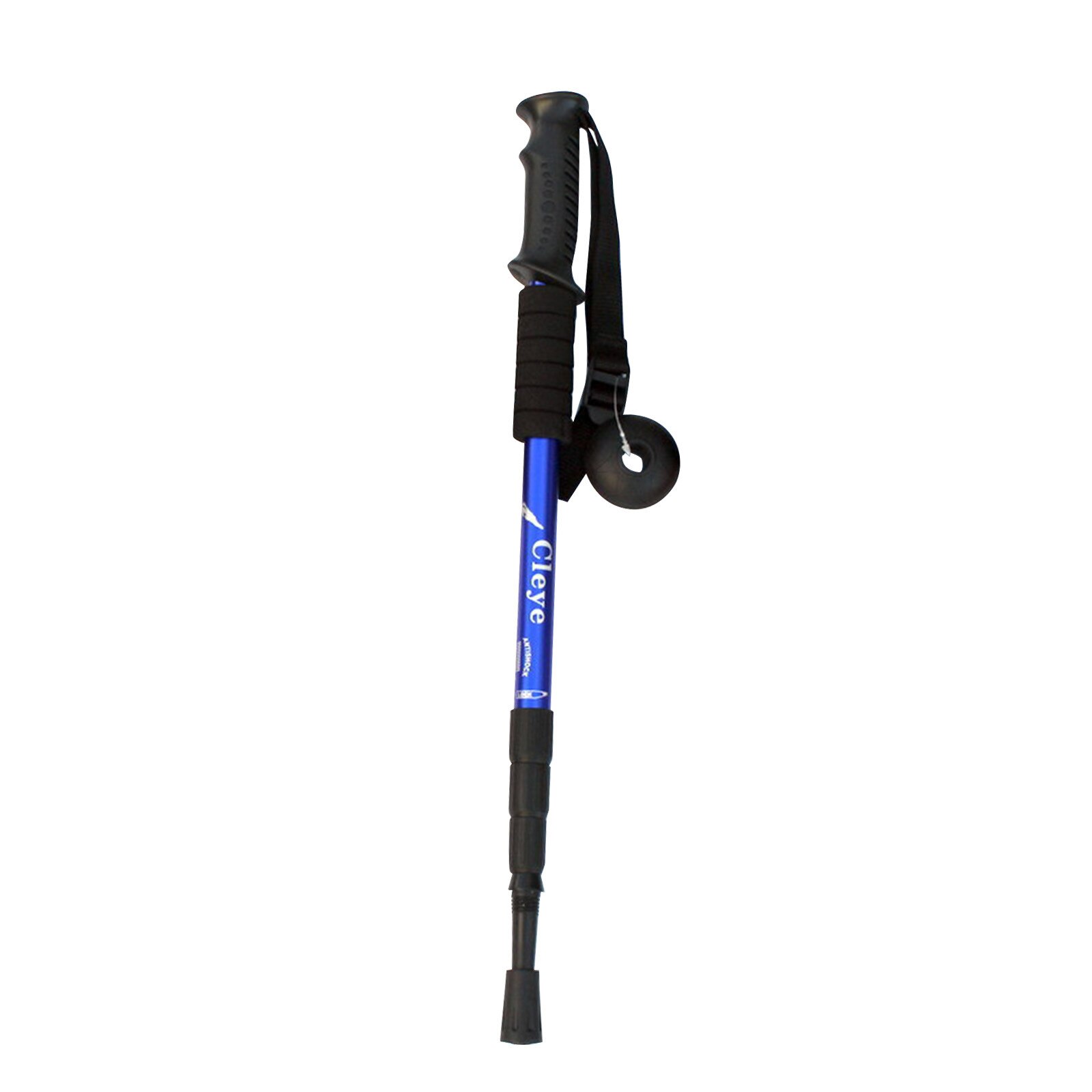 Trekking al aire libre escalada caminar palo Shock senderismo Trail polos palo ajustable bastones 4-Las secciones de senderismo, caminata Accesorios: E