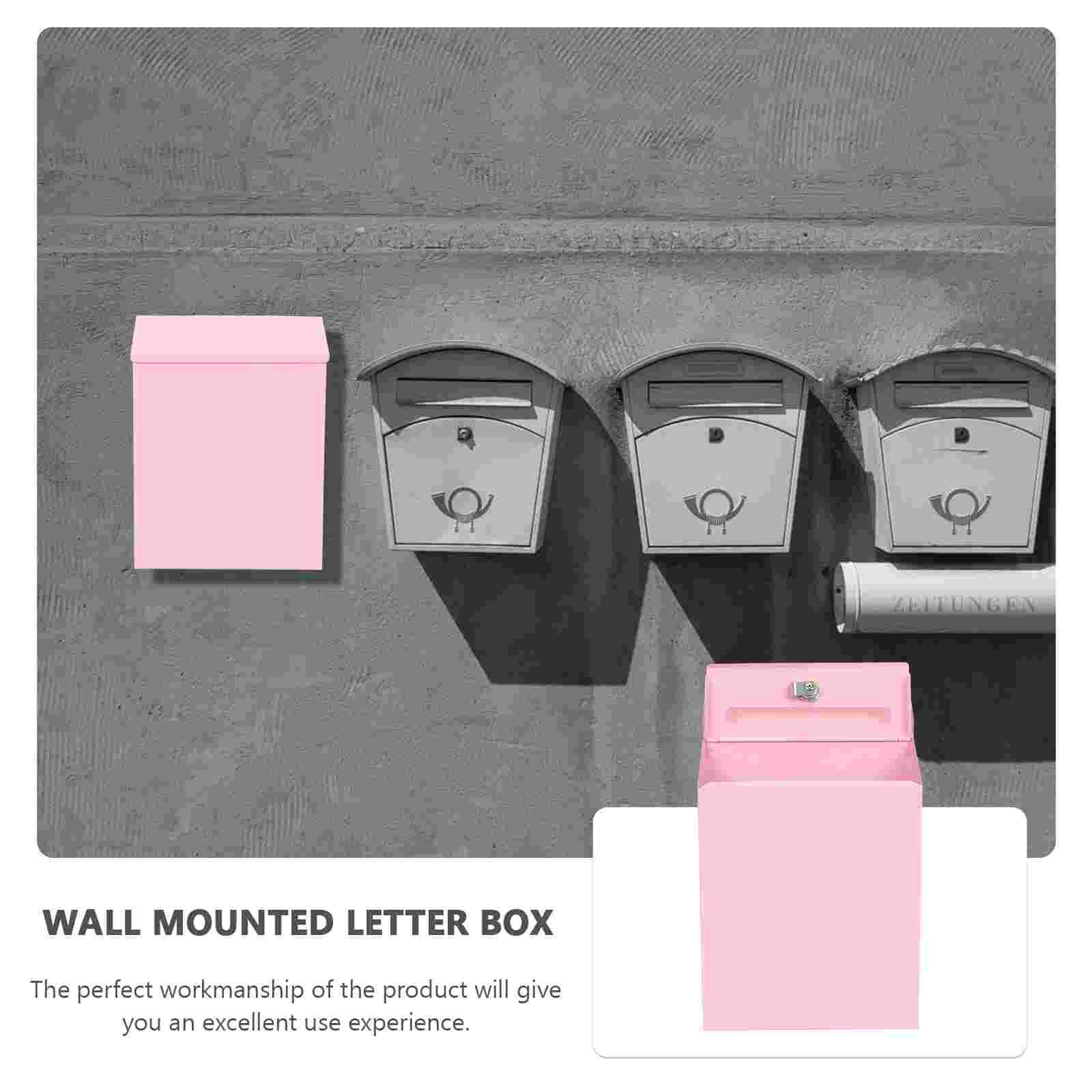 Convenient Suggestion Box Wall-mounted Box Household Mail Box Letter Supply