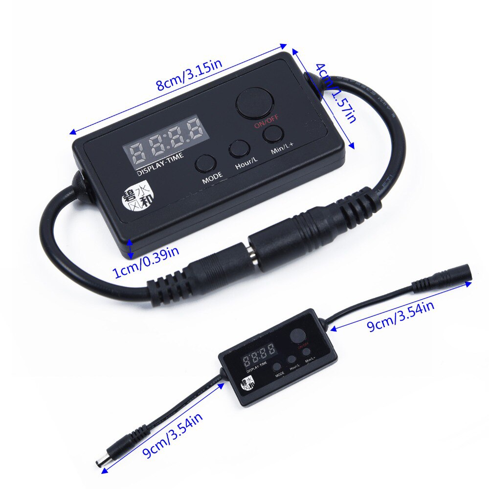 LED Light Dimmer Controller Modulator For Aquarium Fish Tank Led Intelligent Lighting Timing Dimming System sunrise and sunset
