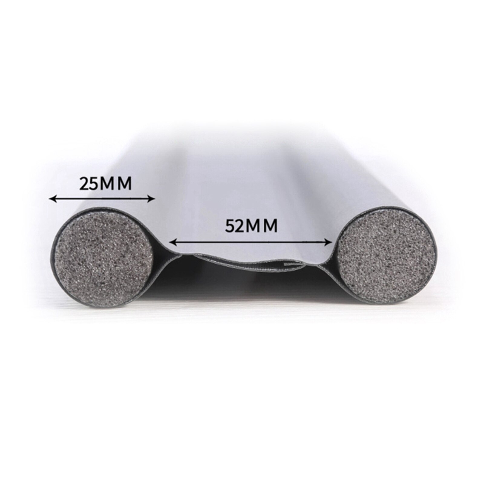 96cm Twin Door Draft Dodger Guard Stopper Energy Saving Protector Doorstop Home