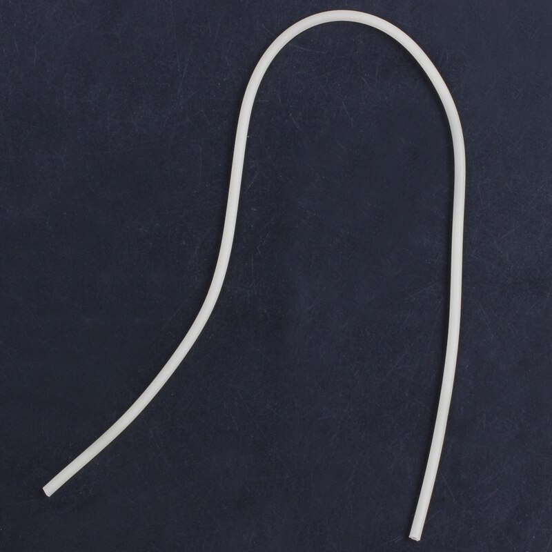 Fietsventiel kern zacht rubber latex slang 40cm lengtes 5 stuks ivoor