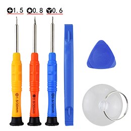 Mini Precisie Schroevendraaier Set Handen Gereedschap voor iPhone 4 S 5 S 6 6 S 7 Samsung ect Telefoon tablet Reparatie: FI-305Kit-6Pcs