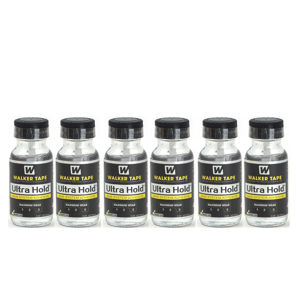 Haarsystem-Toupet-Kleber, Ganzes 15/41/101 ml, Kleber mit starkem Halt, wasserdicht, Ultra-Hold-Lace-Front-Perückenkleber für Spitzenperücken, Klebstoffe: WHITE