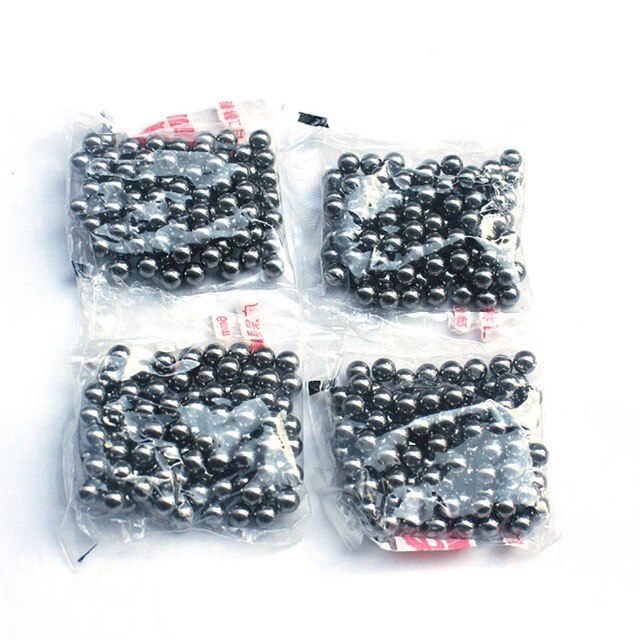 100/200 Pcs Stahl 6mm/8mm Stahl Lager Ball Multi-zweck Stahlkugeln für Auto Teile Fahrräder lager Kugeln Glatte Kugel: 6mm 100pcs