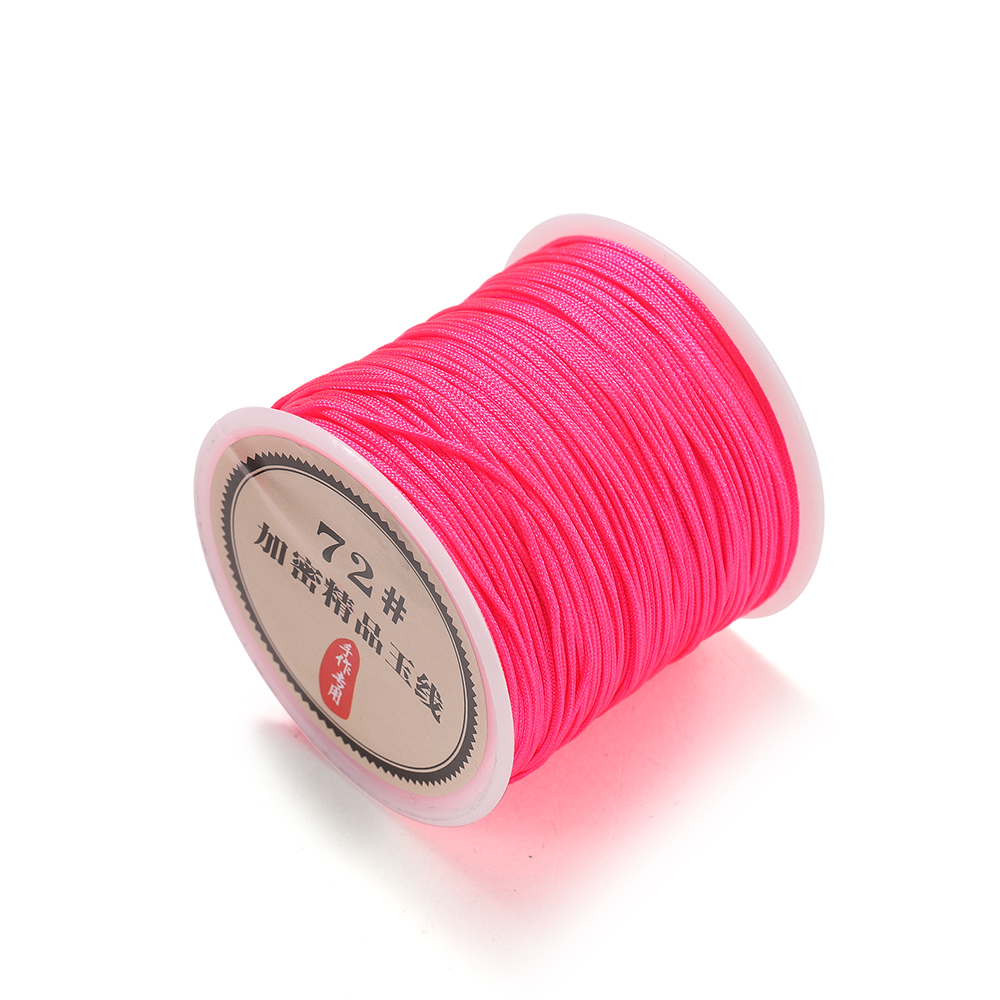 10/50M 0.8mm Nylon Draad Koord Chinese Knoop Armband Gevlochten String voor DIY Kwastje Kralen Shamballa String sieraden Maken