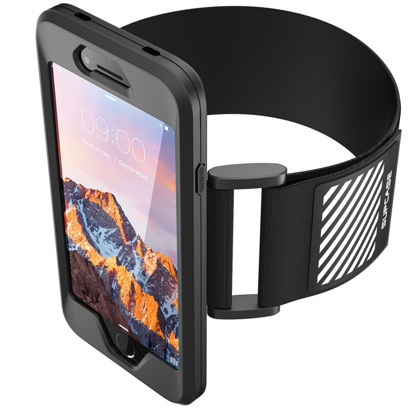 SUPCASE For iPhone 7 8 Armband Easy Fitting Sport Running Armband Case WITHOUT Built-in Screen Protector For iPhone 7/8 4.7 inch