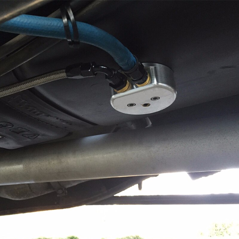 Aluminum Fuel Tank Sump Kit Diesel Gas Performance For FASS AirDog Fuelab Compatible With Cummins Duramax Powerstroke