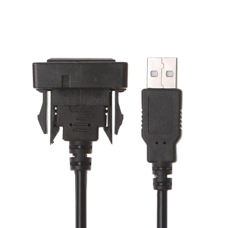 Cable de puerto USB AUX 12-24V Cable USB adaptador de carga para Toyota Vios/Corolla