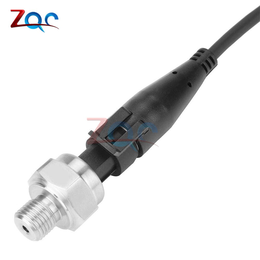 Pressure Transducer Sensor Input 5V Output 0.5-4.5V / 0-5V Pressure Transmitter for Water Gas Oil (0 -1.2MPa)