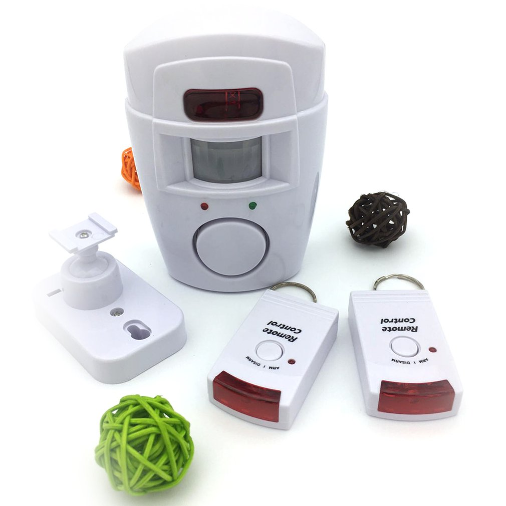 Remote Infrared Alarm Home Infrared Alarm Door And Window Alarm (color Box)