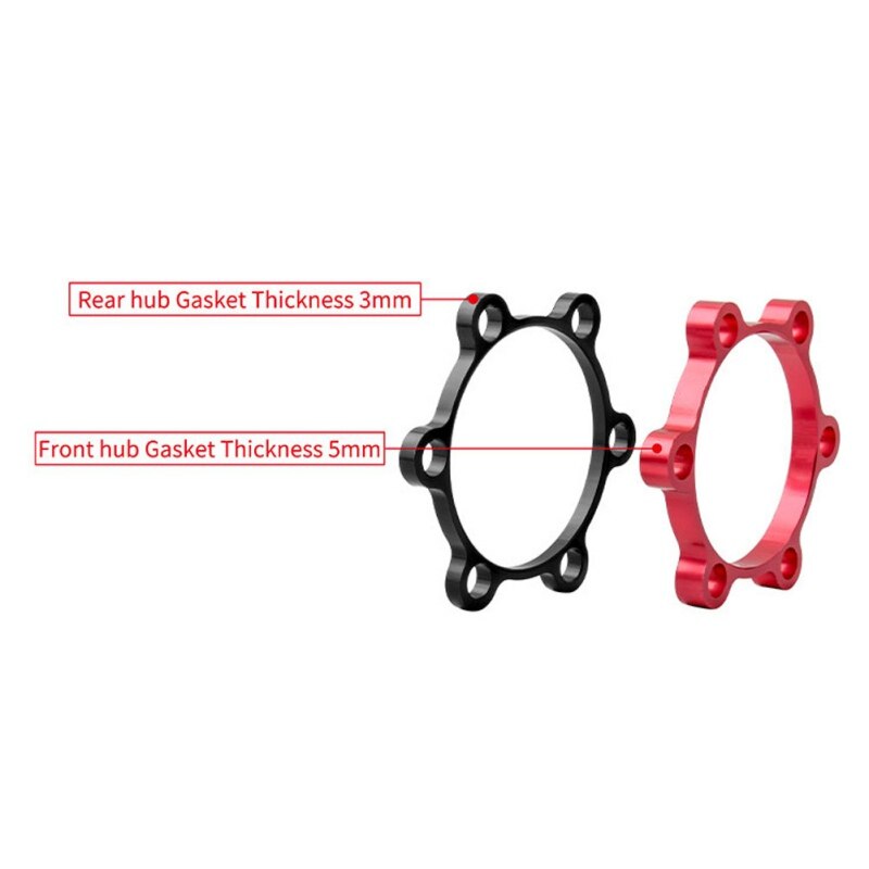 Alloy Cycling Bike Bicycle Boost Hub 142mm To 148mm Conversion Kit Rear Hub Adapter Conversion 100mm To110mm Front Hub