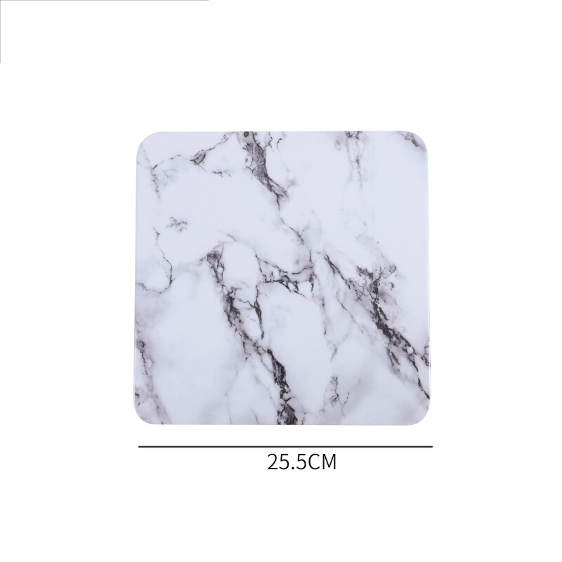 Marble Flat Plate Rectangular Sushi Spaghetti Steak Salad Container Pot Restaurant Japanese Cuisine Barbecue Kitchen: J