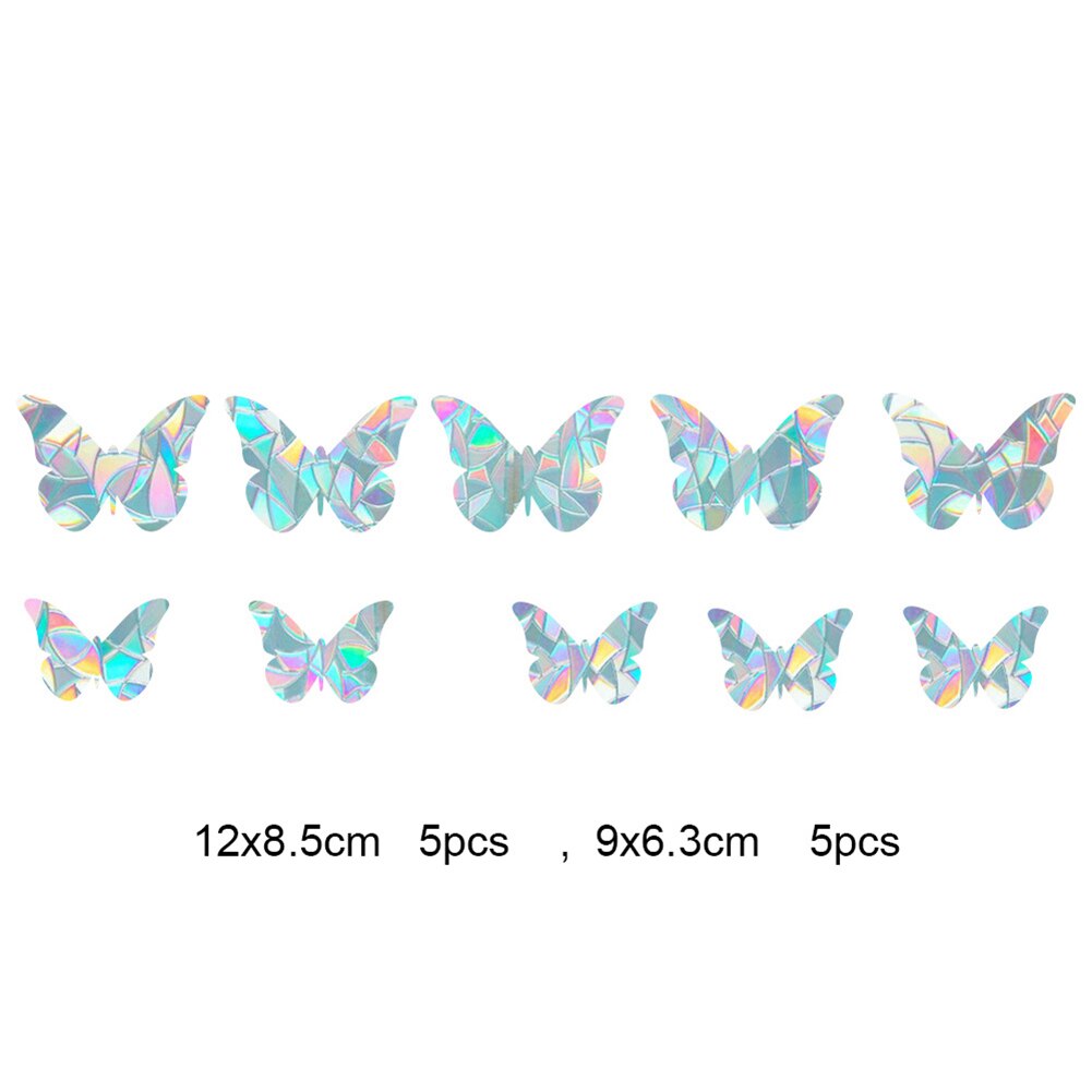 Rainbow Reflective Sticker Sun Light Catcher Window Stickers Refraction Decals Light Catching Glass Decoration Wall Stickers: RPS005