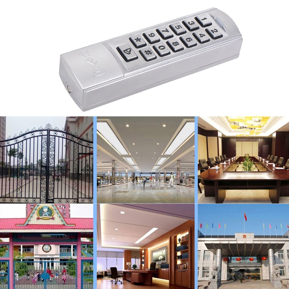 N1 Metal Access Control Machine Fingerprint Password Key Lock Access Control Standalone Machine Biometric Electronic Door Lock