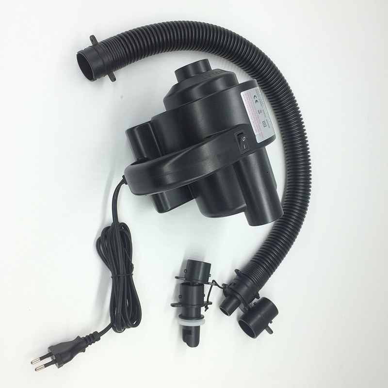 600w høyeffekt luftpumpe for luftseng madrass luftputebåt båt oppblåsbar båt kajakk gassfyll luftkompressor ac adapter