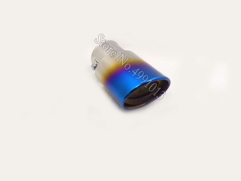 For Chevrolet Aveo car stickers cover muffler exterior back end pipe dedicate exhaust tip tail outlet ornament 1pcs: A1130Bb63-1