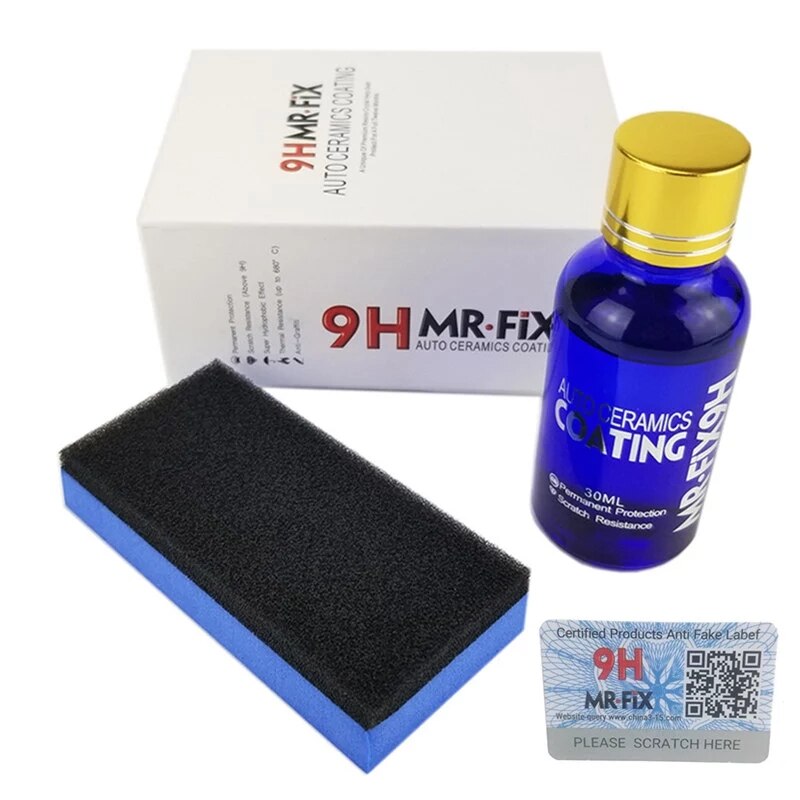 Automobile liquid ceramic coating hydrophobic glass coating motorcycle paint care of scratch proof automobile detail glass coati