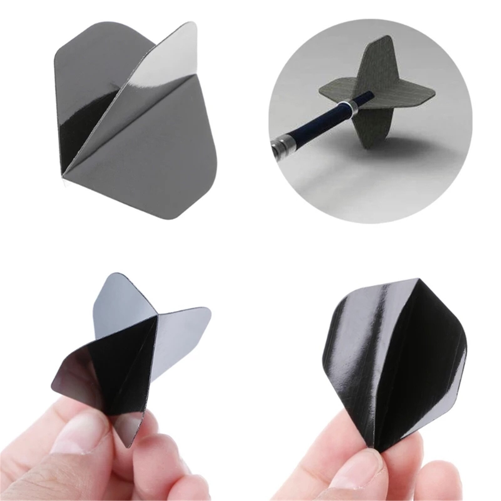 30Pcs Aantrekkelijke Stijlvolle Praktische Multi-Occasionele Professionele Tail Spider Standaard Vorm Dart Vluchten Staart Accessoires