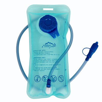 B89 Food Grade 1L-2L Eva Stro Waterzak Outdoor Riding Veldlopen Rugzak Waterzak: Light blue 1.5L