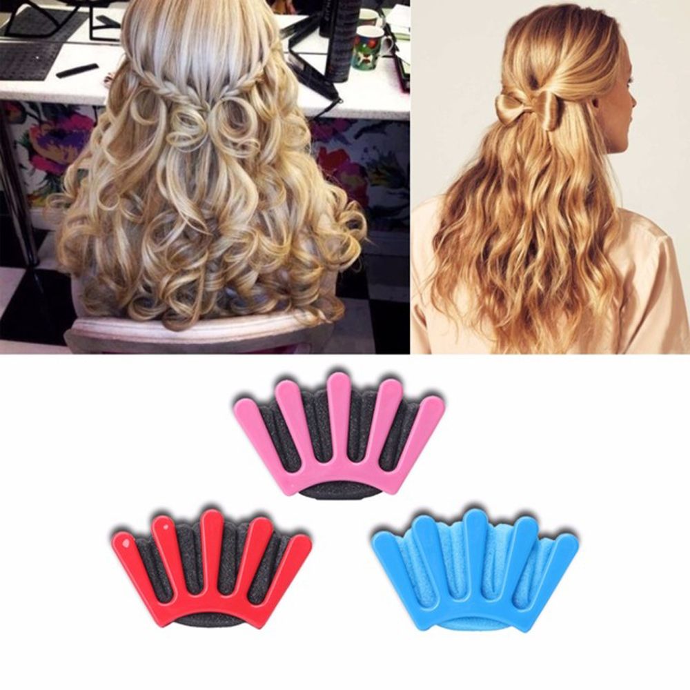 Charmante Franse Stijl 1pcs Vrouwen Meisjes DIY Spons Haar Braider Vlecht Haar Twist Vlechten Tool Hair Styling Tools