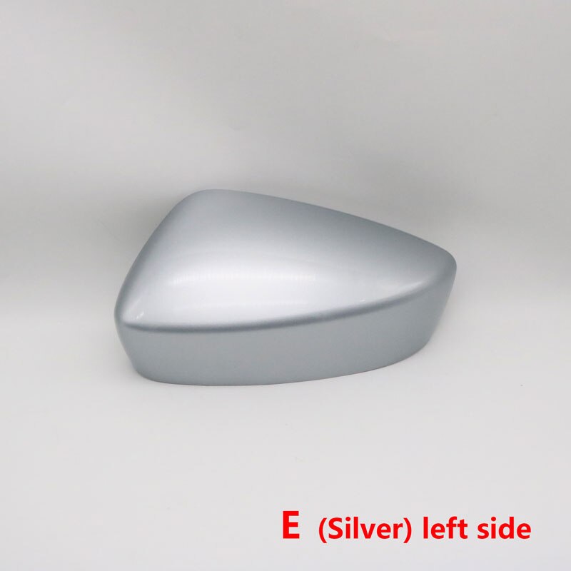For Mazda 3 Axela Car Left Right Side Mirror Cover Housing Wing Door Mirror Shell Cap: E left side