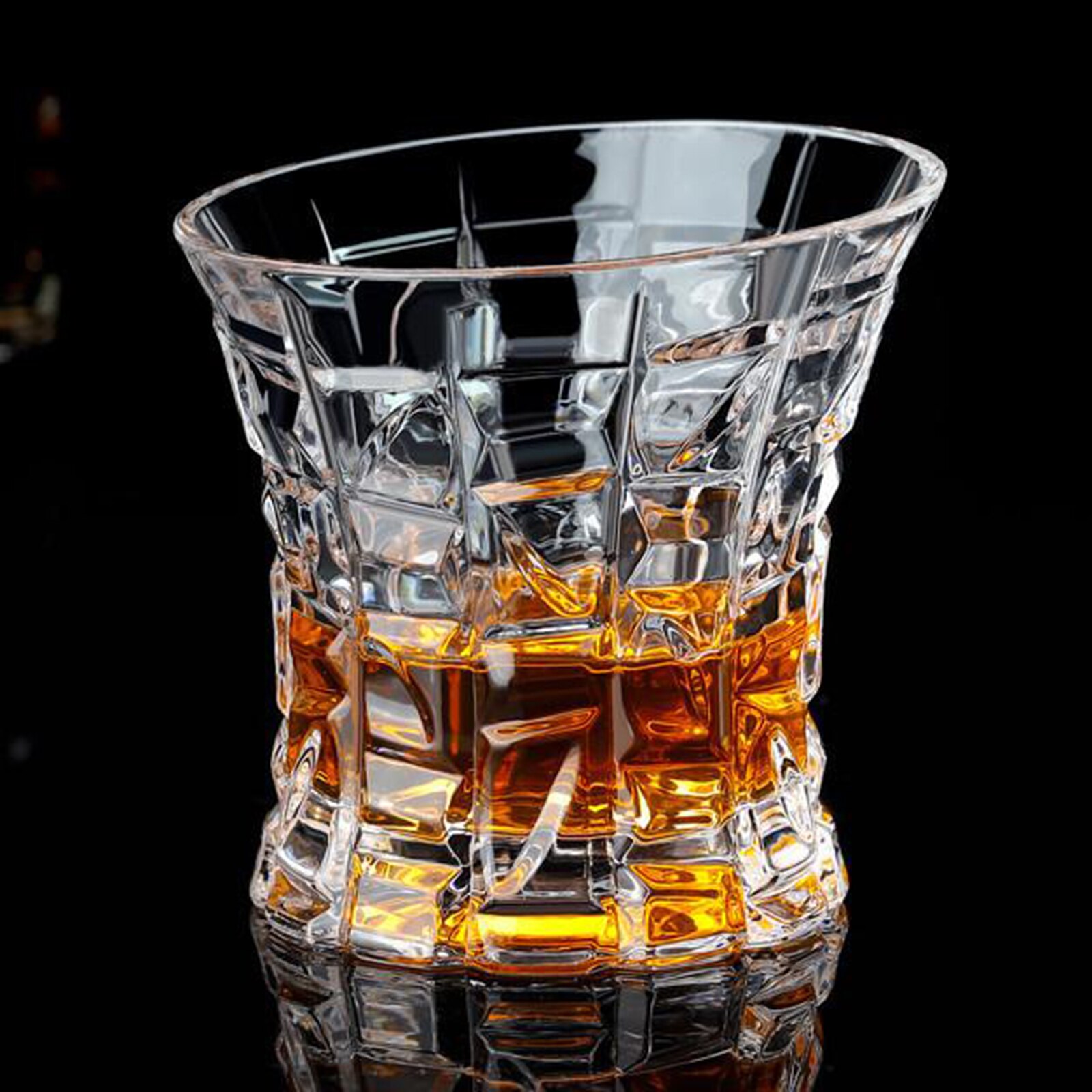 Transparent Whiskey Glass Heat Resistant Beer Glass Wine Water Tea Cup Home Bar Drinkware: Style 7