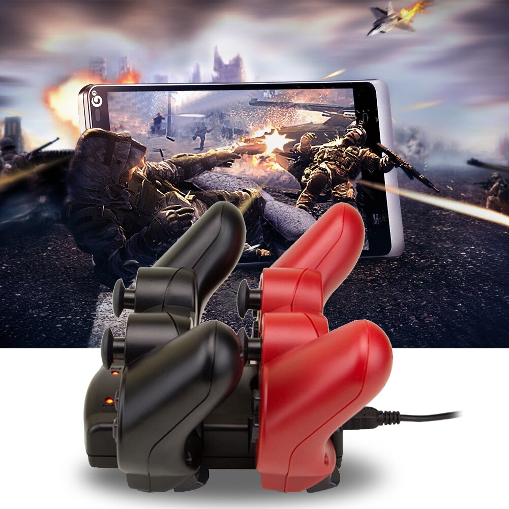 USB Dual Charger Charging Dock Station for Sony PS3 Move Wireless Controlle