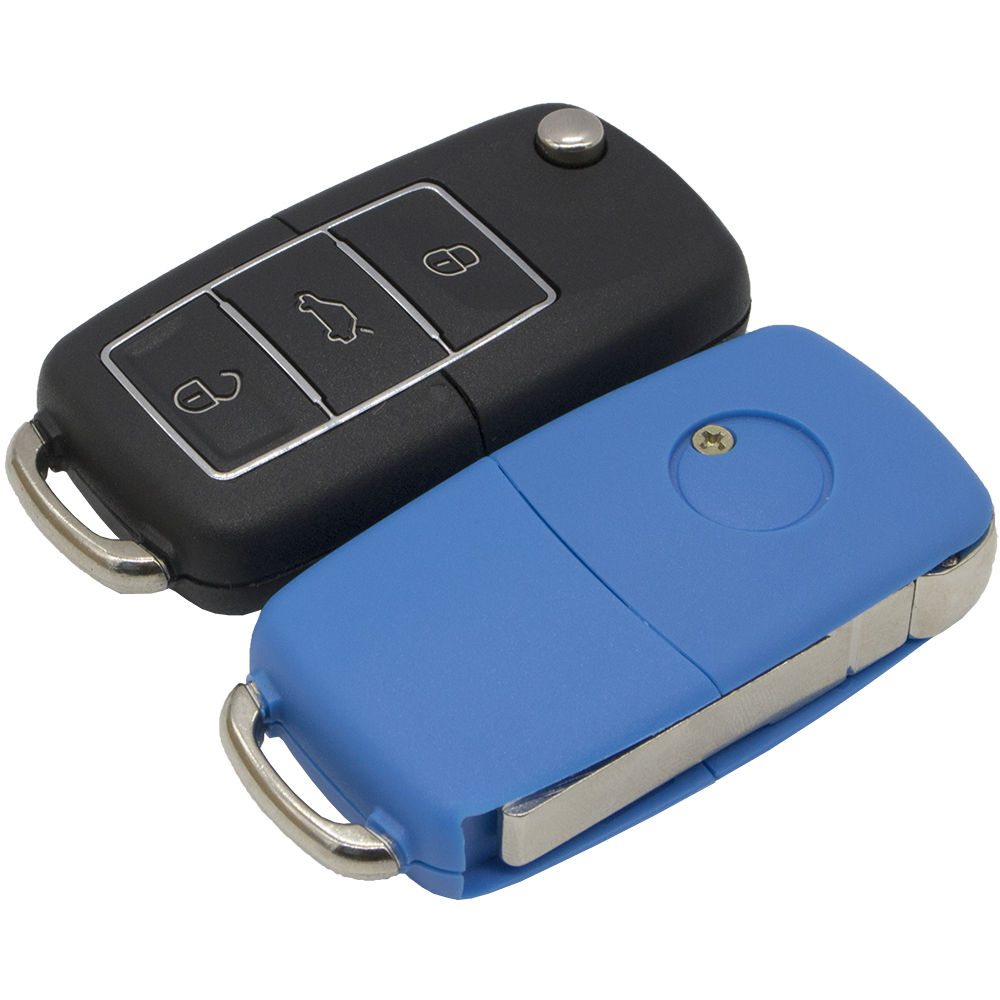 WhatsKey Auto afstandsbediening Sleutels Shell Voor Volkswagen Skoda Seat Golf Jetta Beetle Polo Bora Passat Voor VW 3 Button Vervanging flip Sleutel