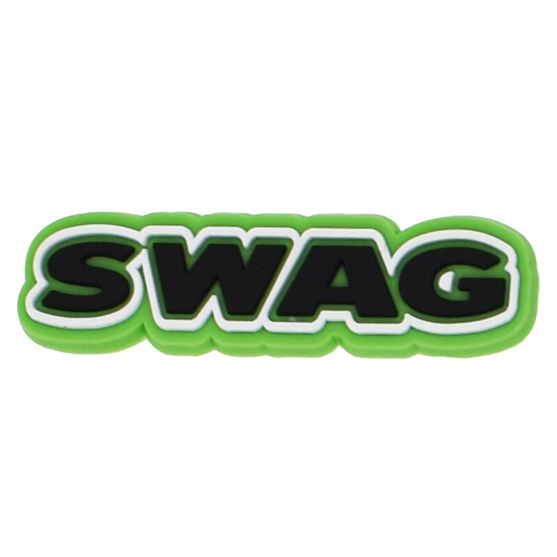 10 st kort mening populär fras omg hej noob bang super älskar no way prinsessa älskar vuxna dam män sandal ornament: Blå