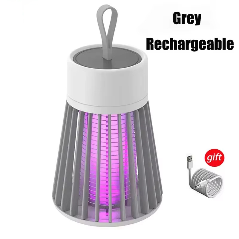 Muggen Killer Lamp Insectenval USB Charge Elektrische Draagbare Zapper Muggenspray Anti Muggenval Huishoudelijke: Warm Geel